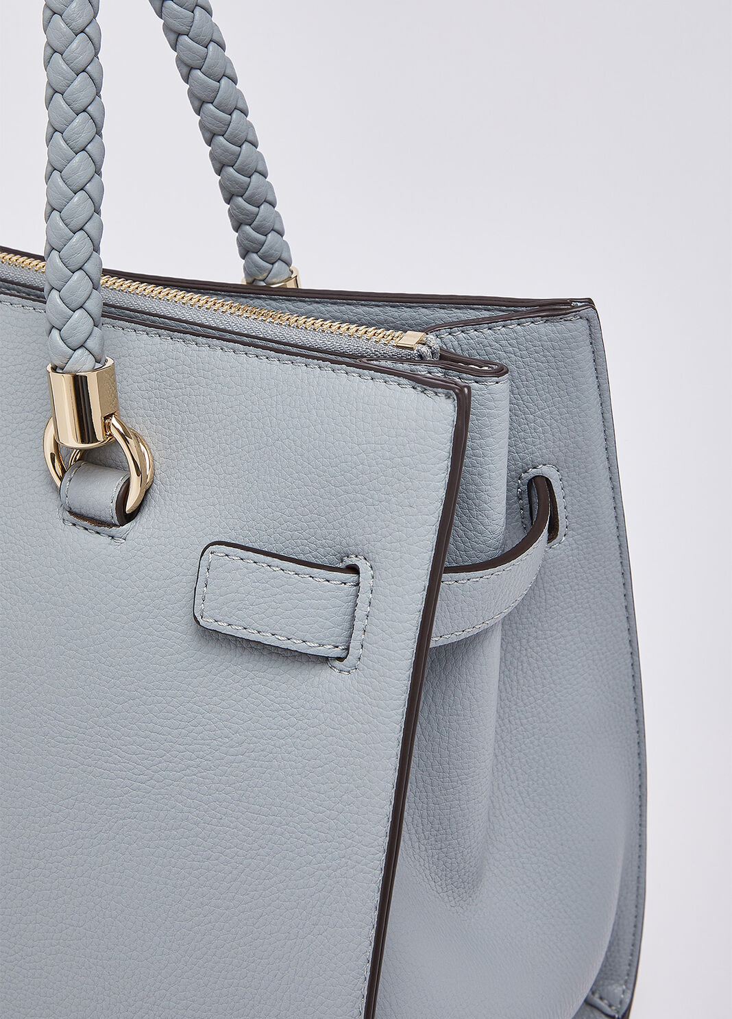 Sacoche format moyen avec charms bleu clair Liu Jo - large image number 5