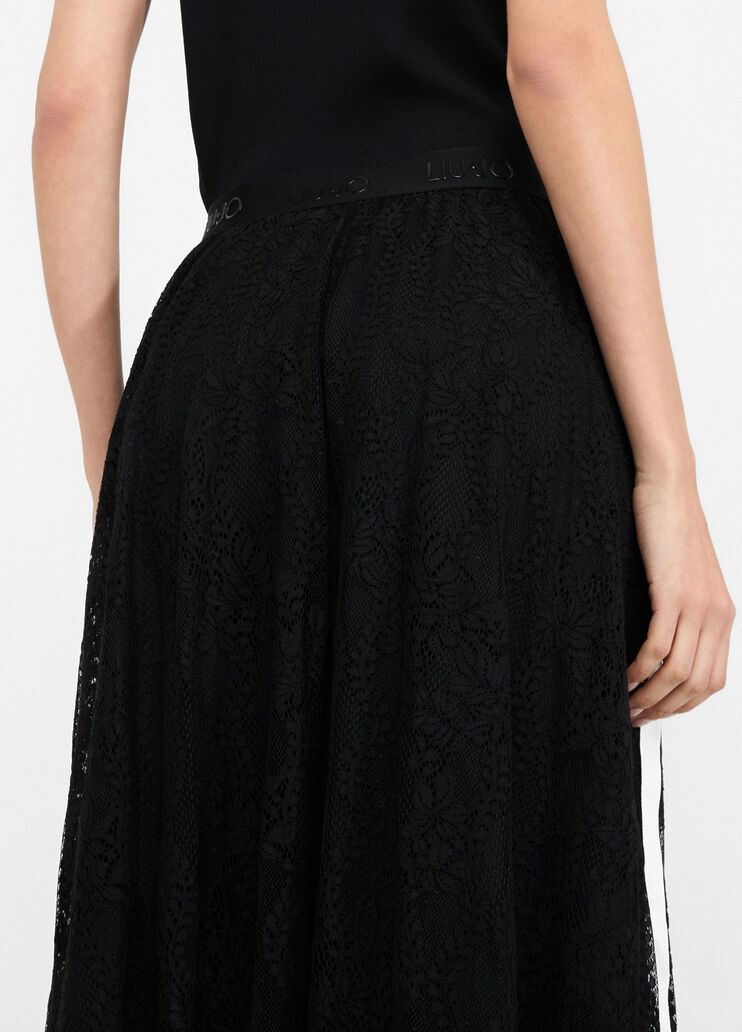 Lace skirt black Liu Jo - large image number 4