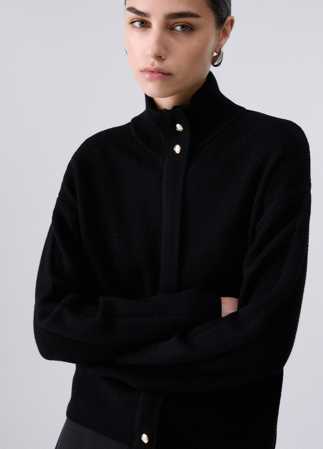Strickjacke schwarz Liu Jo - large image number 4
