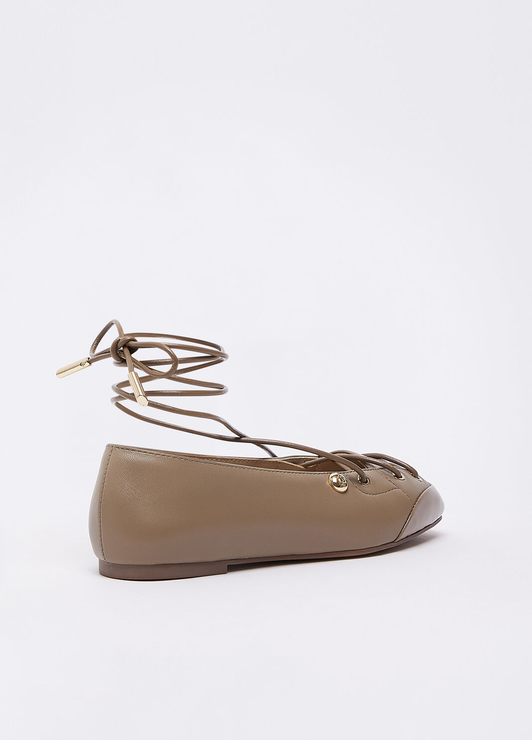 Ballerine lace-up havana Liu Jo - large image number 3