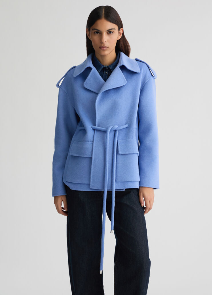 Wool-blend coat bright blue Liu Jo - medium Wool-blend coat bright blue Liu Jo - medium