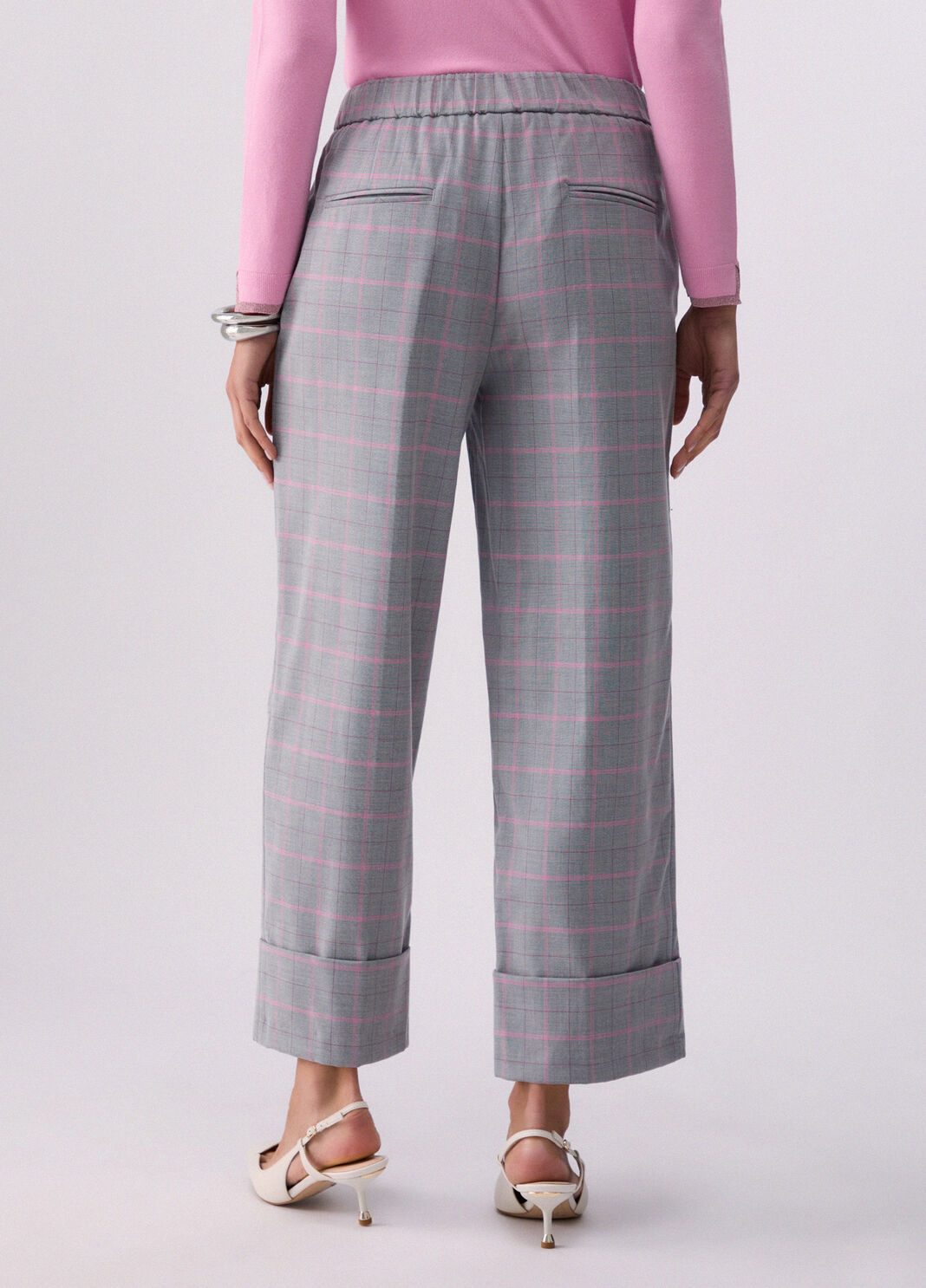 Zigarettenhose kariert Liu Jo - large image number 1