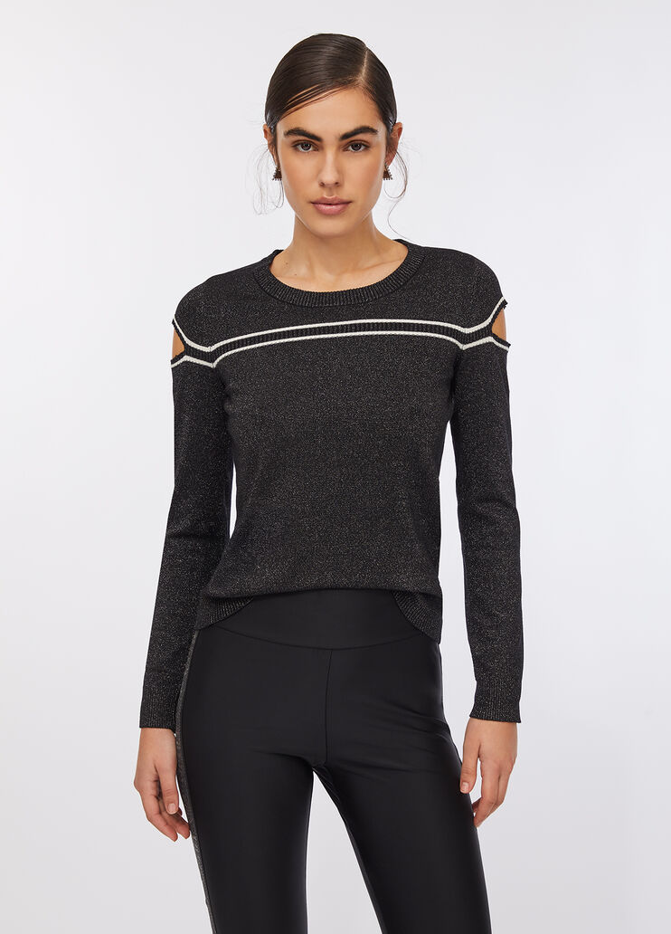 Jersey Liu Jo Better negro Liu Jo - large image number 0