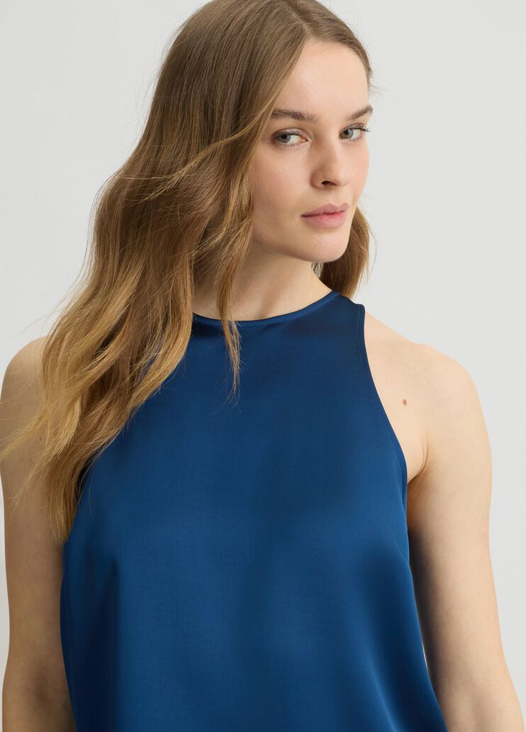 Blue top with bow  sapphire blue Liu Jo - large image number 2 Blue top with bow  sapphire blue Liu Jo - large image number 2