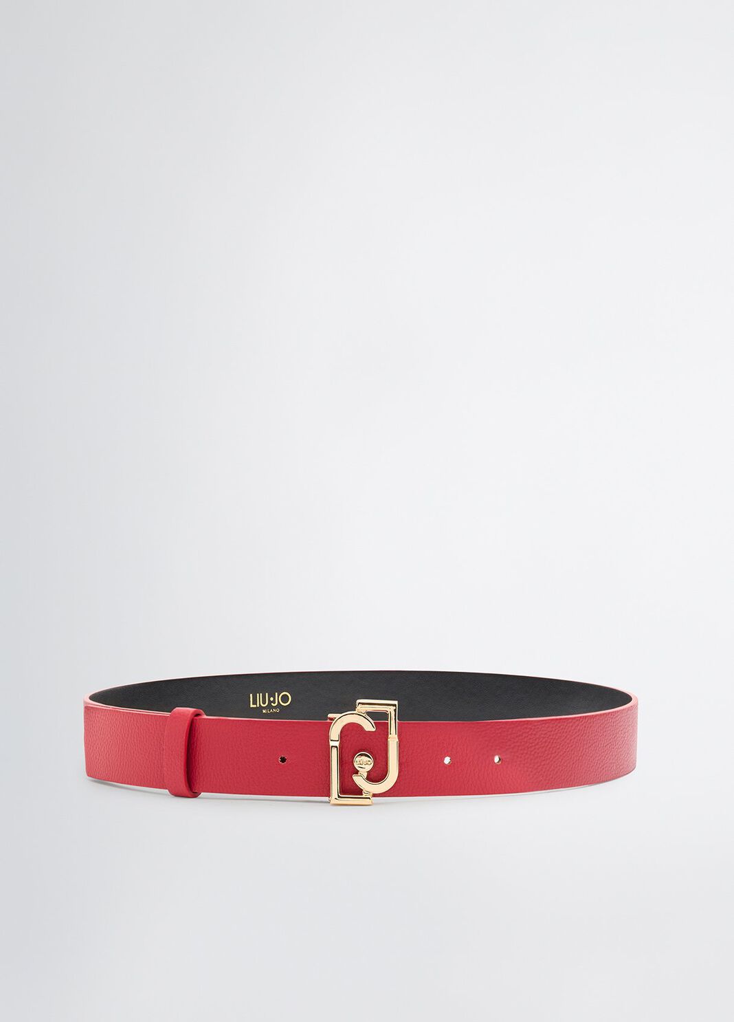 Ceinture avec logo rouge Liu Jo - large image number 0
