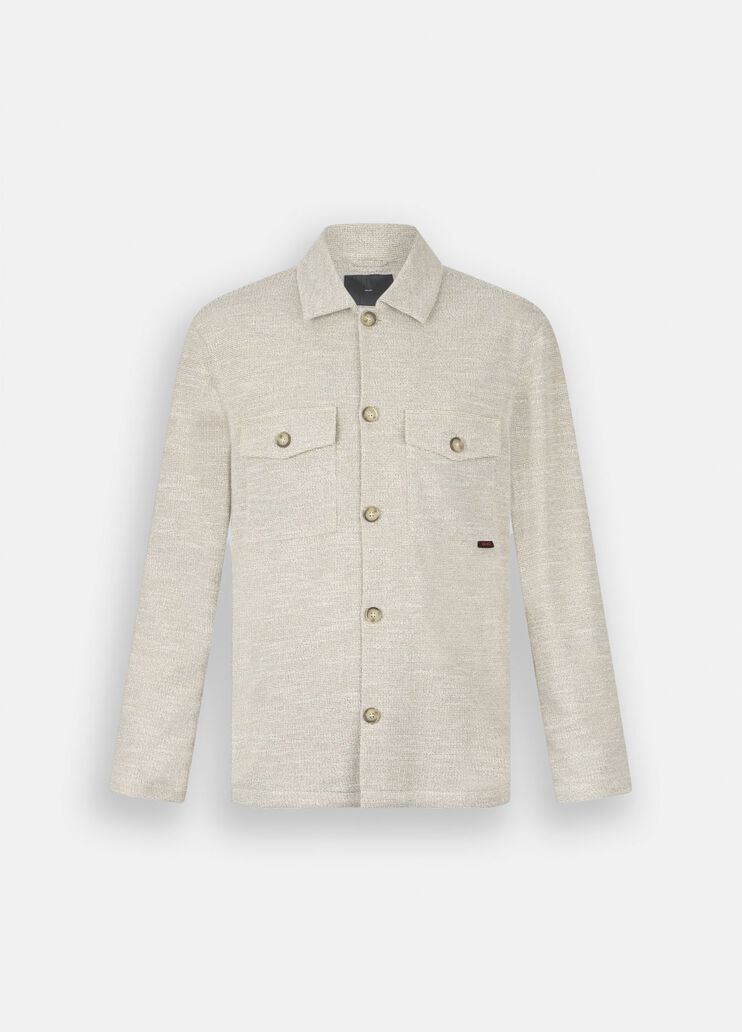 Chemise en maille de coton beige Liu Jo - large image number 6