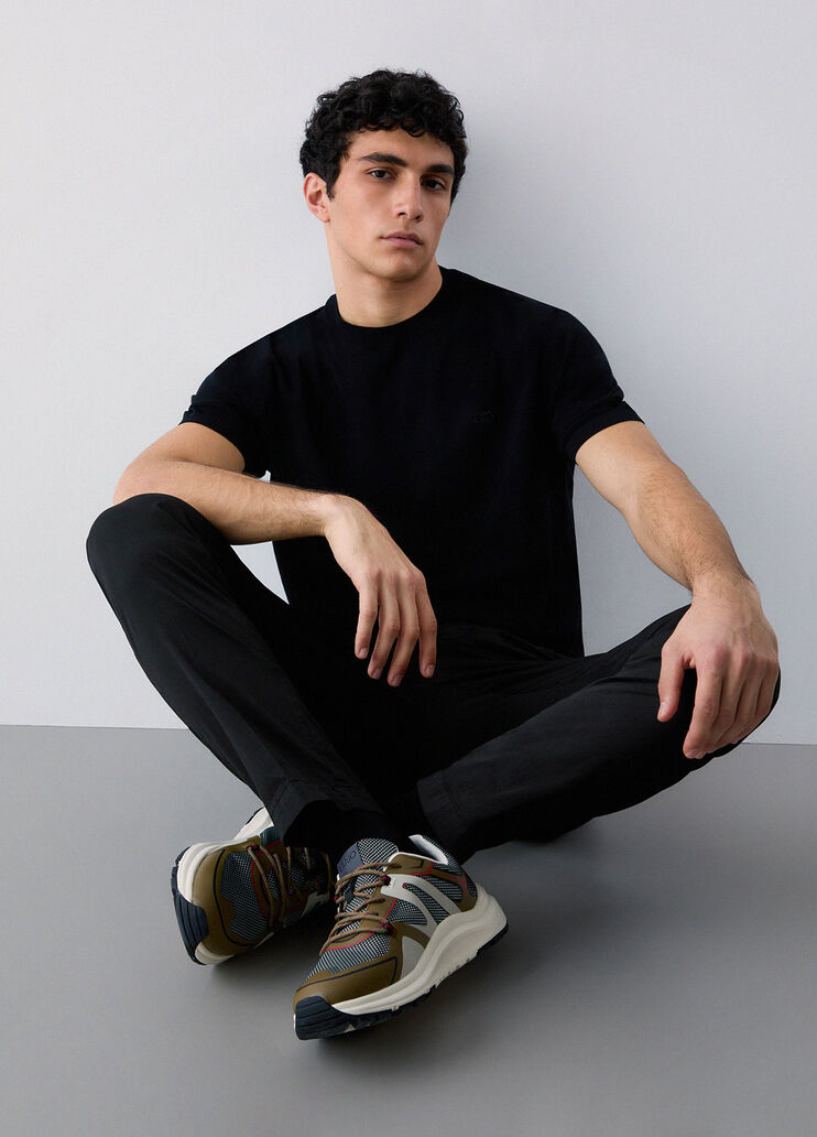 Cotton crepe T-shirt black Liu Jo - medium