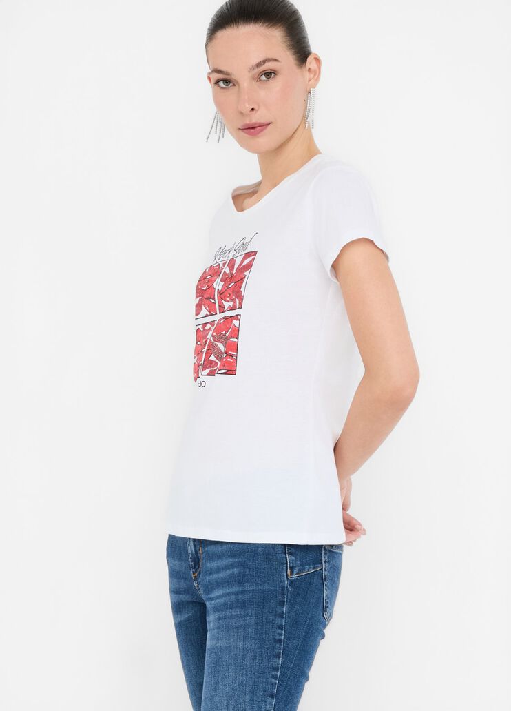 Liu Jo Better T-shirt white Liu Jo - large image number 3 Liu Jo Better T-shirt white Liu Jo - large image number 3