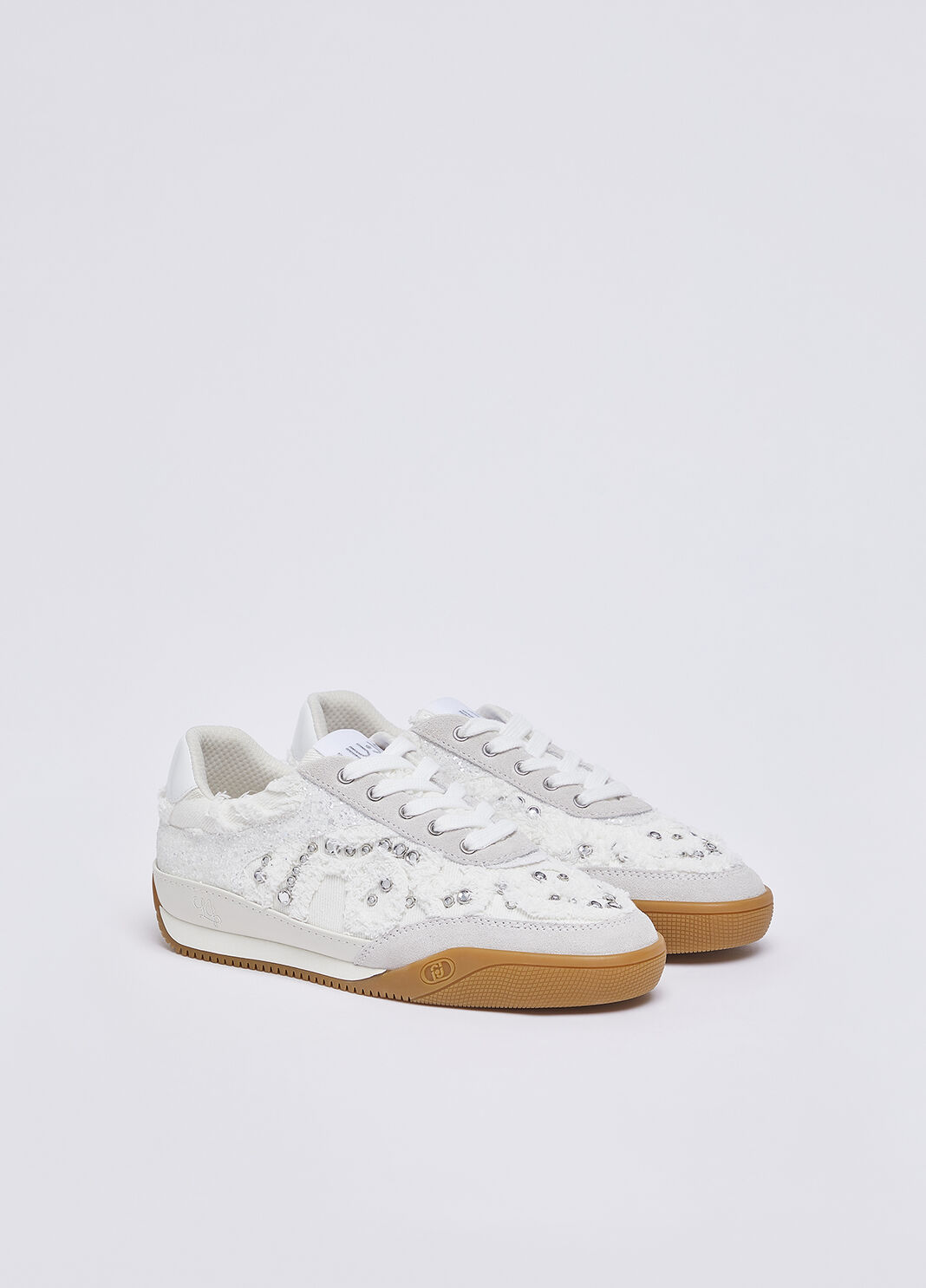 Sneakers in denim con pietre gioiello bianco Liu Jo - large image number 2