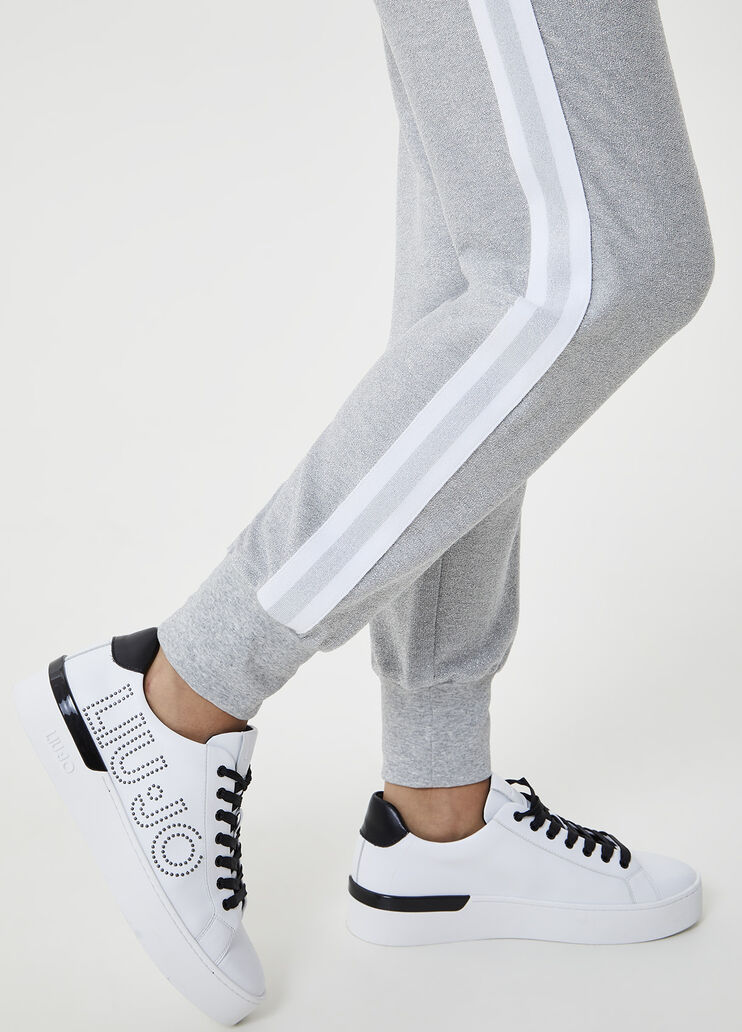 Joggings with stripes Grey Liu Jo - large image number 2