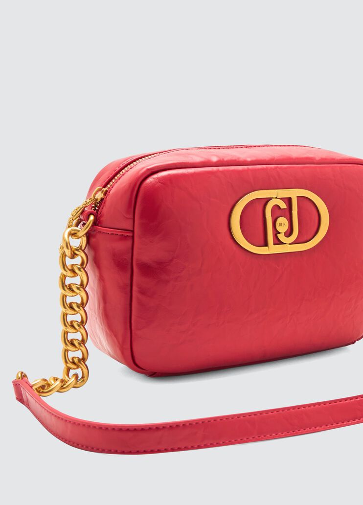 Sac &agrave; bandouli&egrave;re format moyen LaPuffy rouge Liu Jo - medium