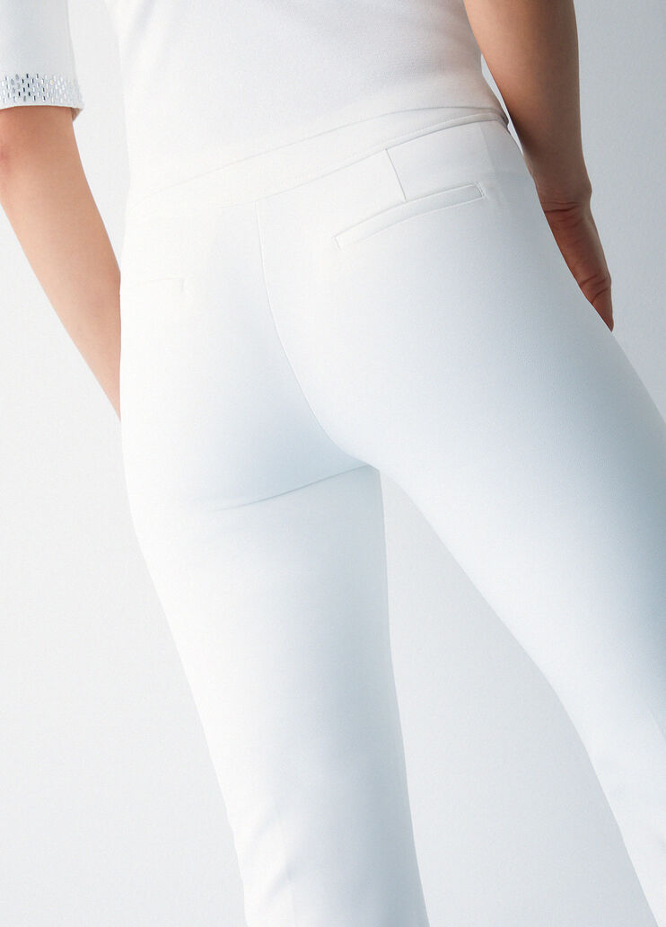 Elegante Flare-Hose Weiß Liu Jo - large image number 4