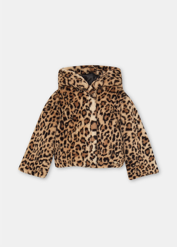 Jacke mit Animal-Print Leopardenmuster Liu Jo - large image number 2
