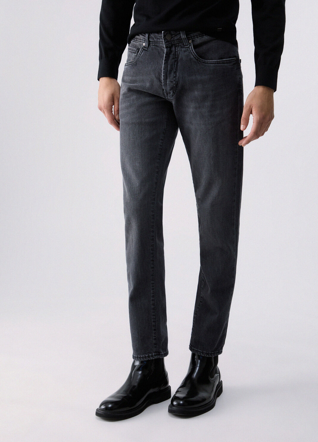 Straight Jeans grey denim Liu Jo - large image number 0
