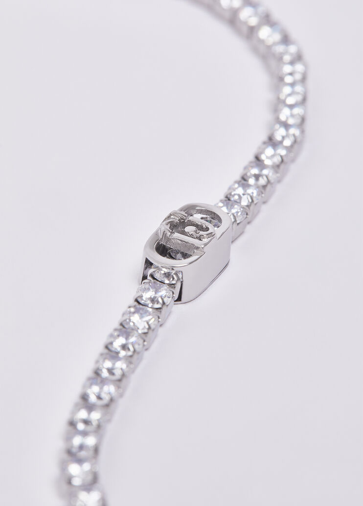 Bracciale tennis con brill color argento Liu Jo - medium