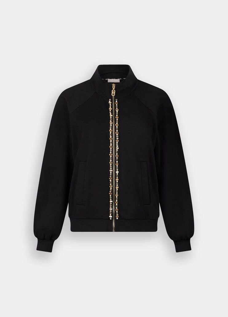 Sweat-shirt Liu Jo Better noir Liu Jo - large image number 6