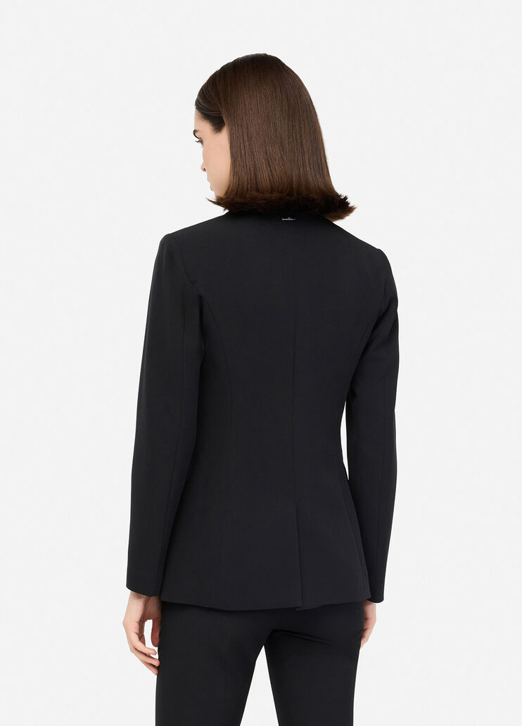Blazer slim fit nero Liu Jo - large image number 1 Blazer slim fit nero Liu Jo - large image number 1