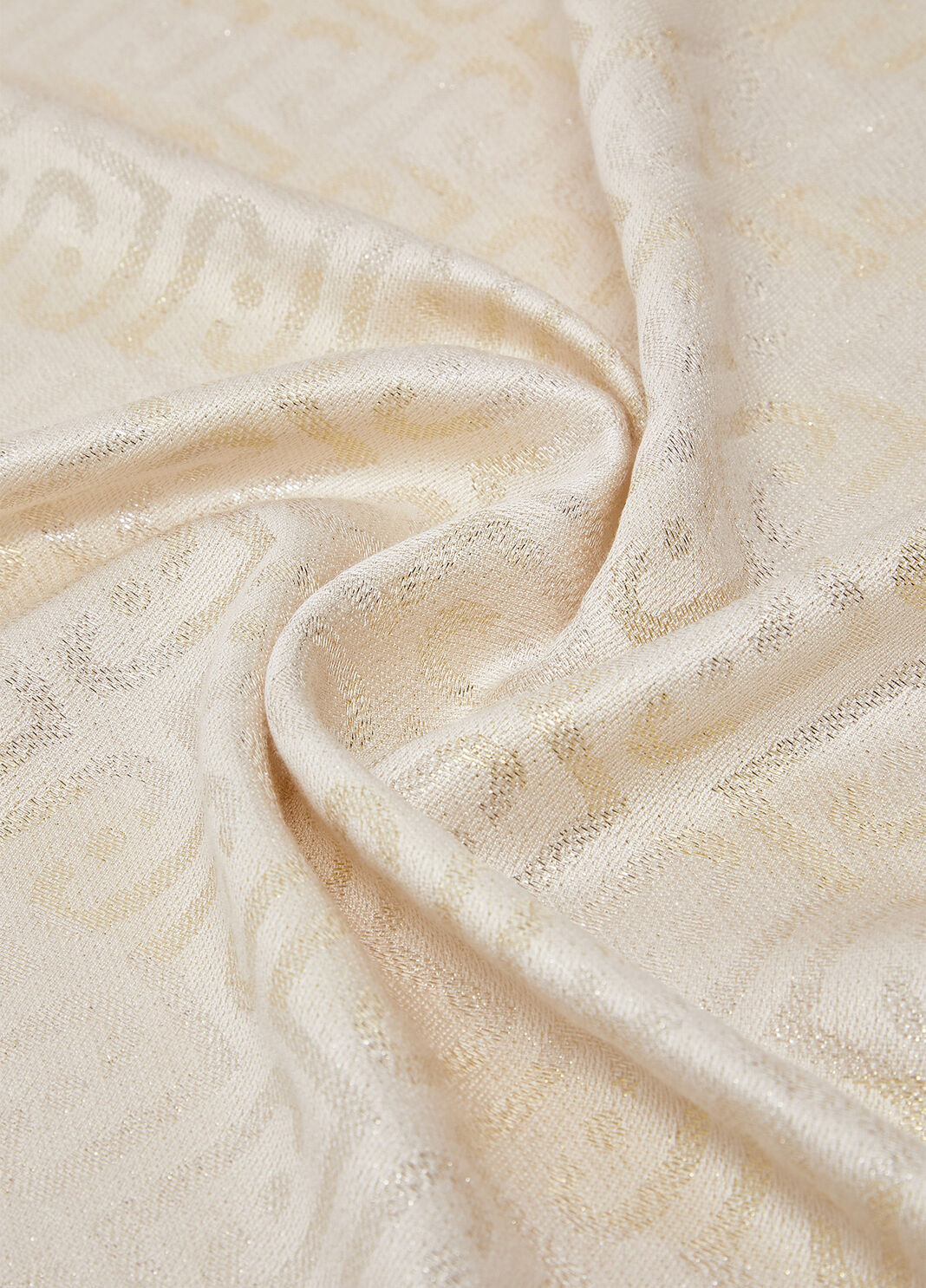 &Eacute;tole Jacquard Monogramme beige Liu Jo - large image number 4