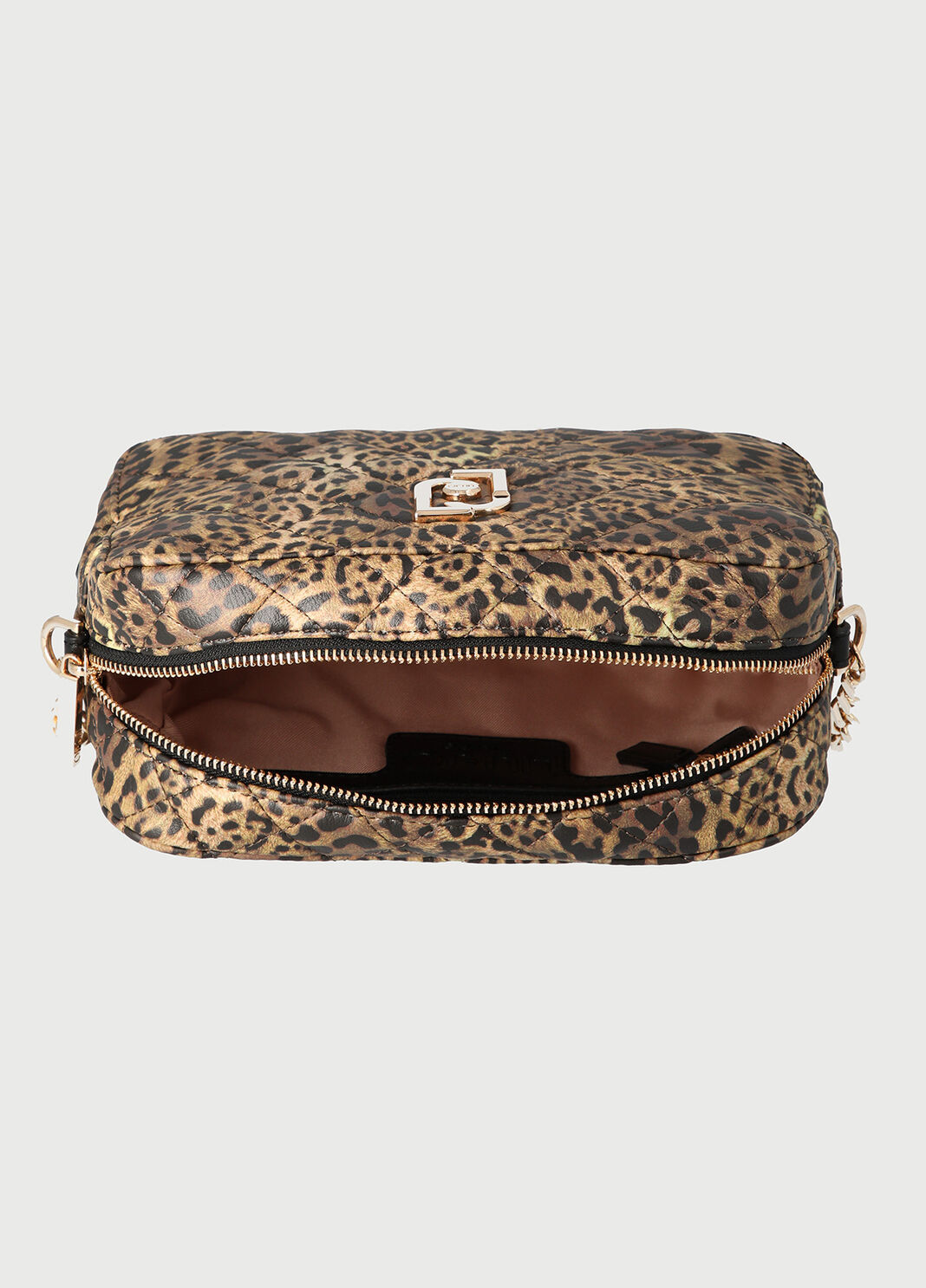 Borsa a tracolla con stampa animalier Maculato/nero Liu Jo - large image number 4