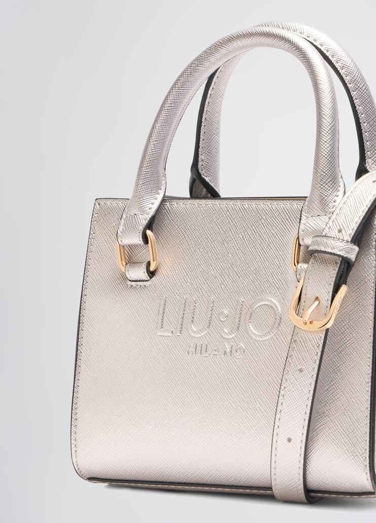 Mini crossbody bag silver tone Liu Jo - large image number 5 Mini crossbody bag silver tone Liu Jo - large image number 5