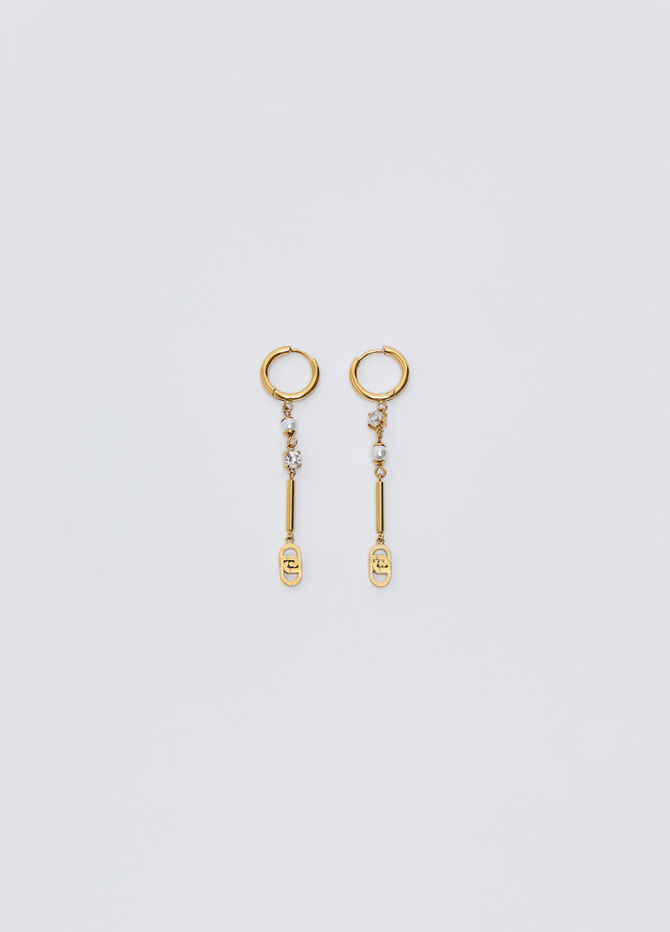 Ohrringe mit Details geometrisch gold Liu Jo - medium