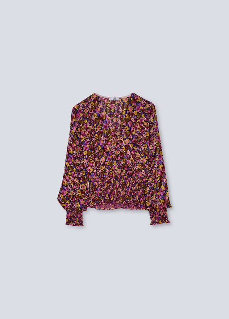 Floral blouse floral Liu Jo - large image number 4 Floral blouse floral Liu Jo - large image number 4