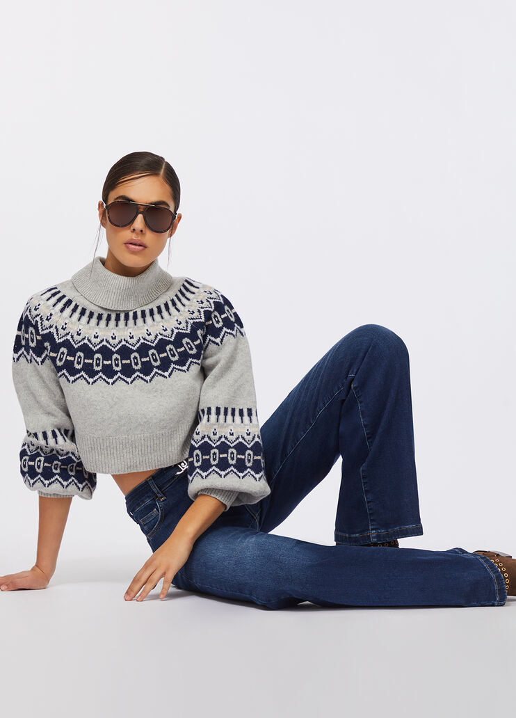 Pullover aus Wolle Grau Liu Jo - medium