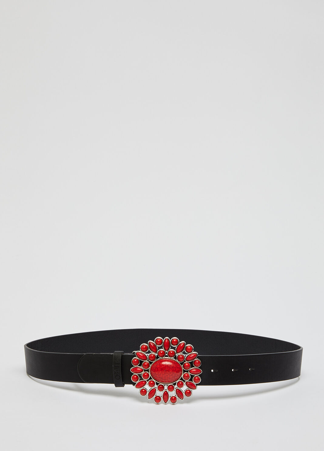 Belt with gemstones black Liu Jo - large image number 0