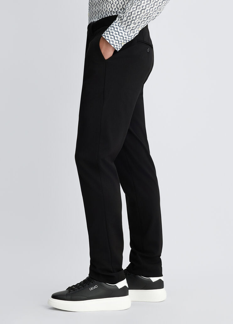 Smart men’s trousers black Liu Jo - large image number 3 Smart men’s trousers black Liu Jo - large image number 3