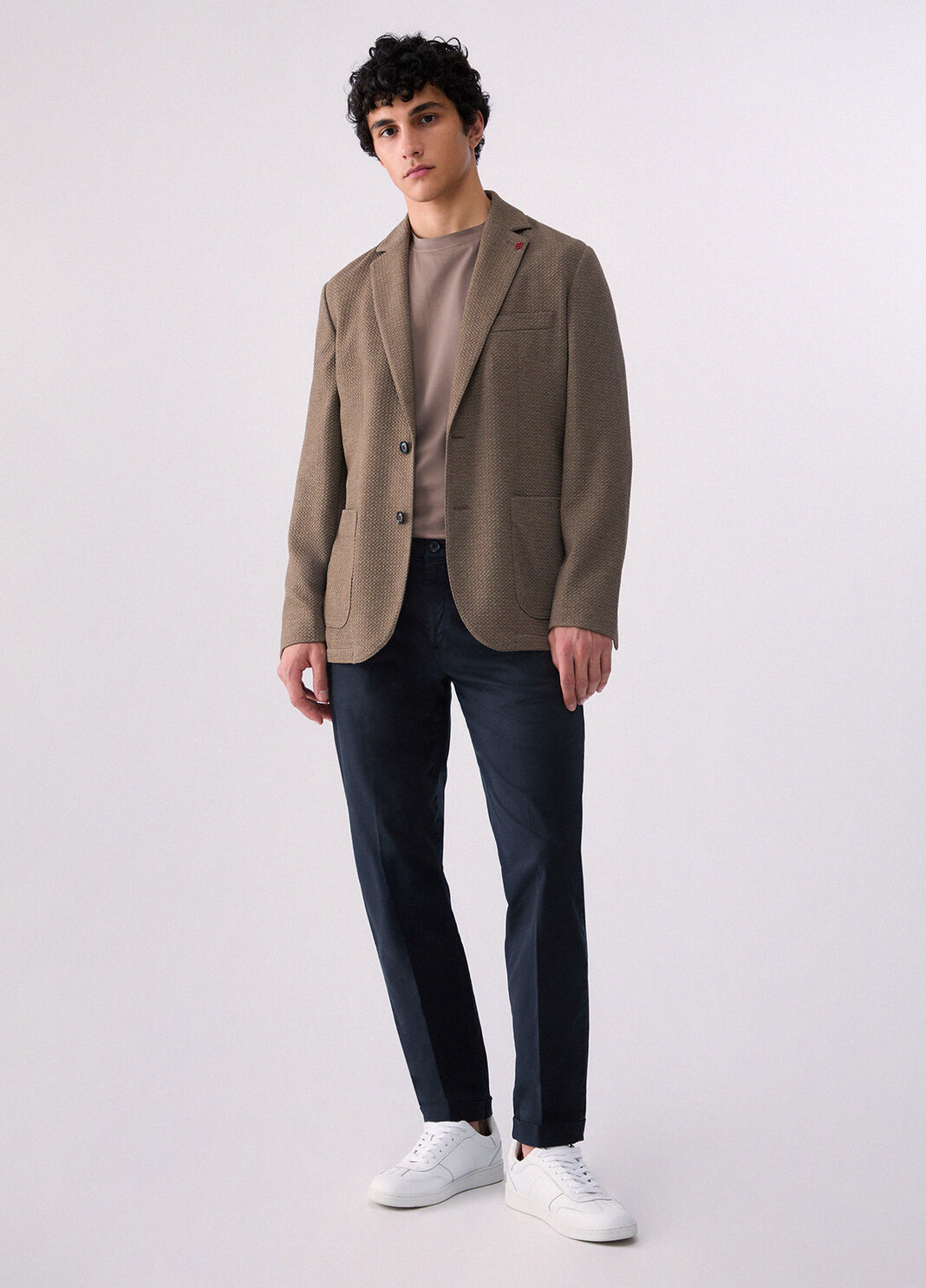 Chinos with turn-ups dark blue Liu Jo - large image number 5