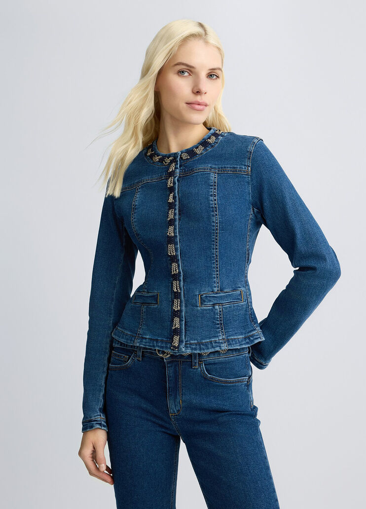 Denim jacket dark denim Liu Jo - medium Denim jacket dark denim Liu Jo - medium