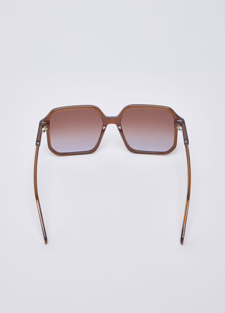 Gafas de sol cuadradas carey claro Liu Jo - medium