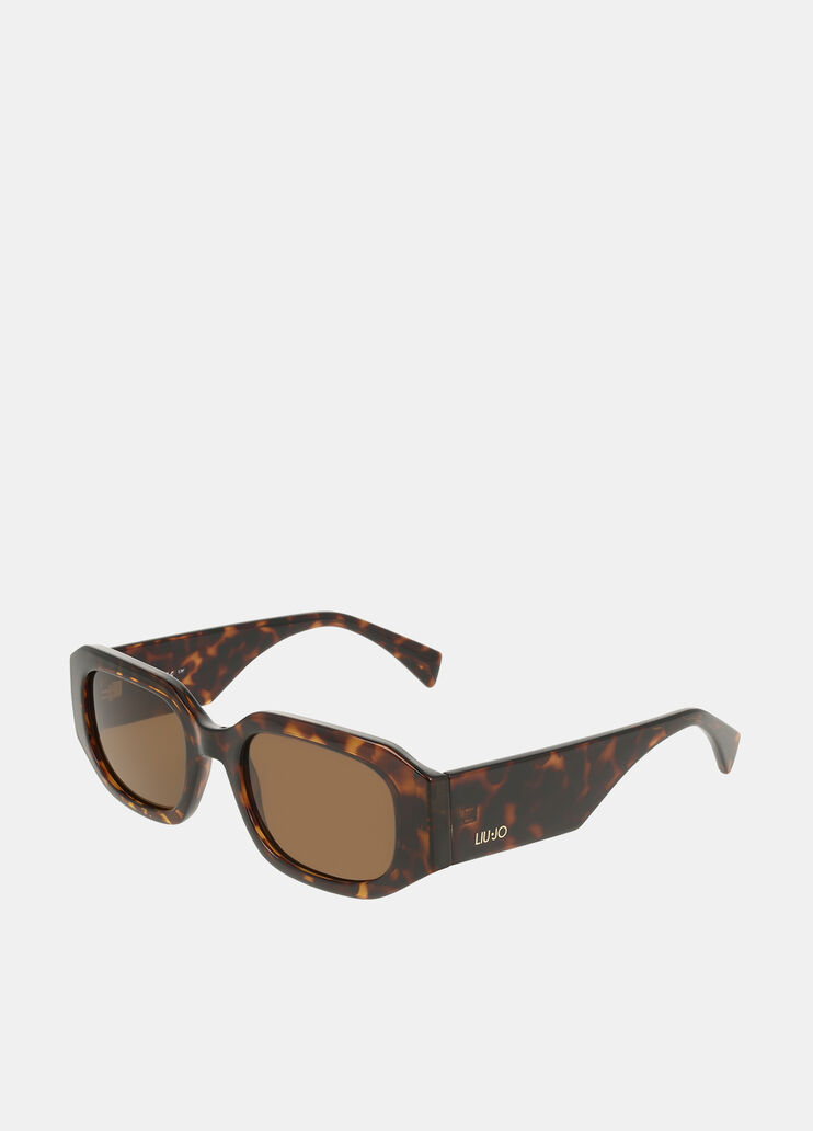 Rectangular sunglasses beige Liu Jo - large image number 1 Rectangular sunglasses beige Liu Jo - large image number 1