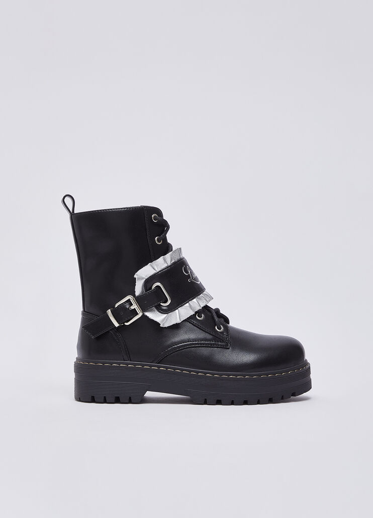 Anfibi con logo nero Liu Jo - medium