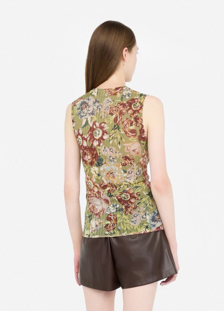 Printed top sanderson print Liu Jo - large image number 1