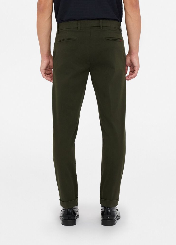 Pantalon chino vert mousse Liu Jo - large image number 1