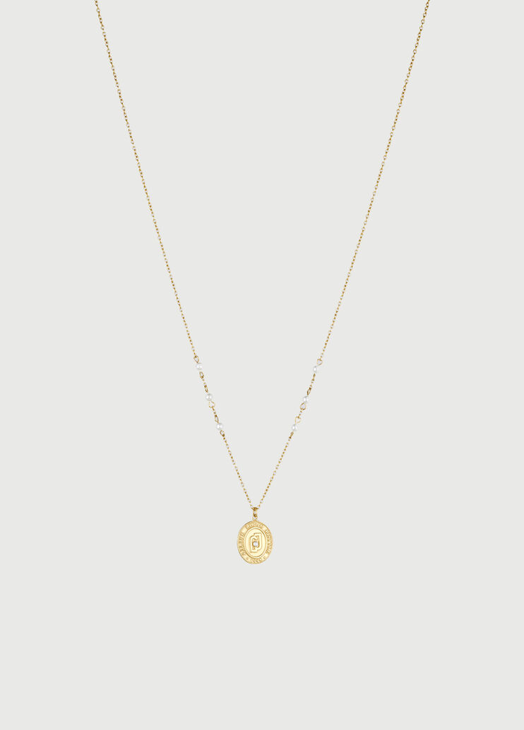 Liu Jo necklace with charm gold-colour Liu Jo - large image number 0 Liu Jo necklace with charm gold-colour Liu Jo - large image number 0