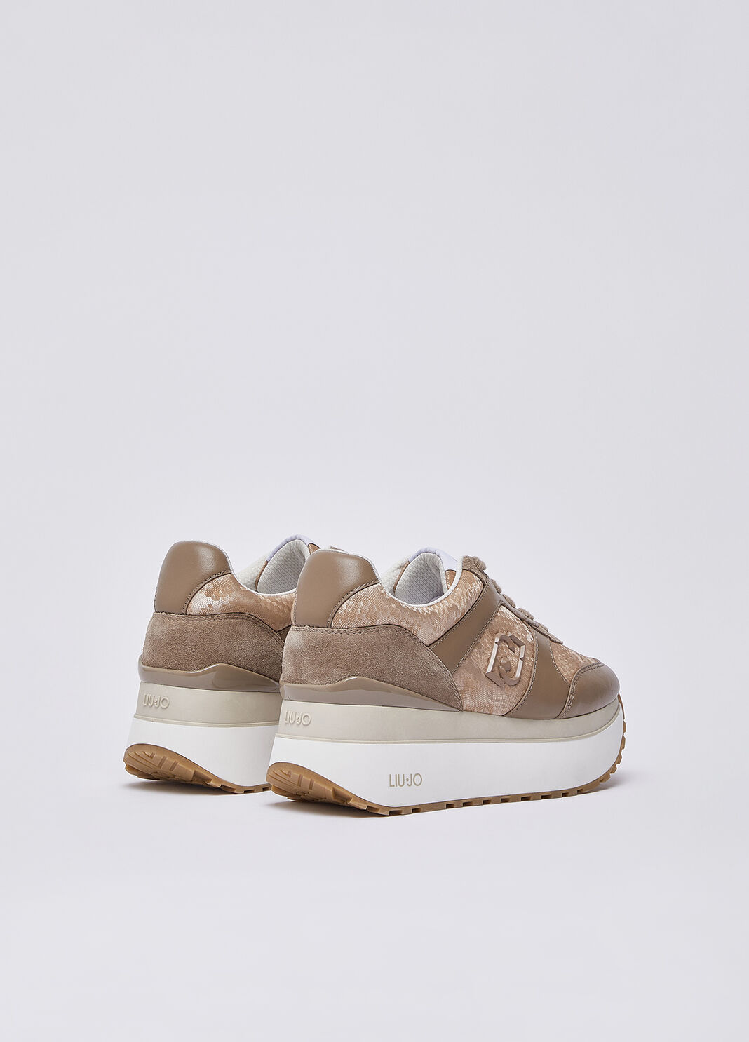Python-effect super platform sneakers havana Liu Jo - large image number 2