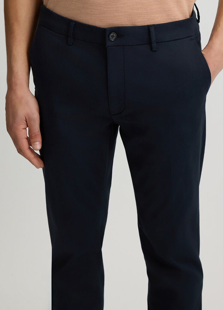 Slim fit chinos dark blue Liu Jo - large image number 2 Slim fit chinos dark blue Liu Jo - large image number 2