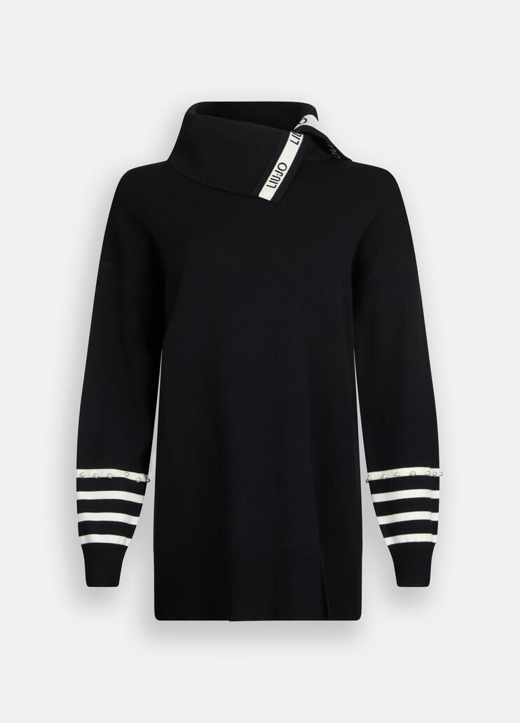 Liu Jo Better top black Liu Jo - large image number 6