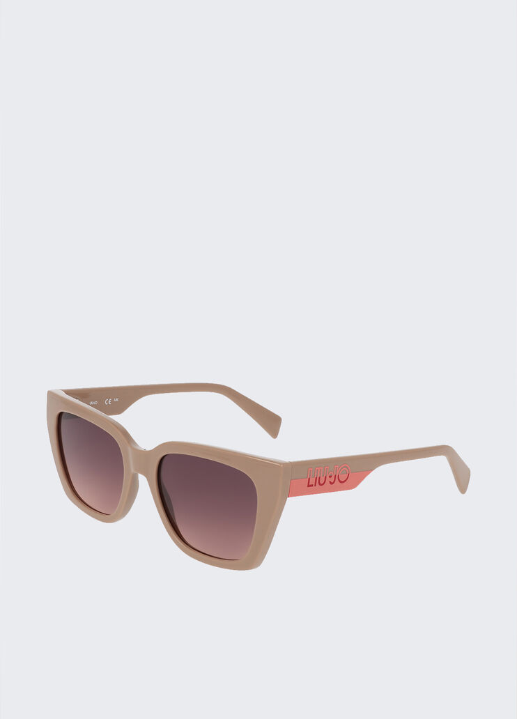 Square sunglasses sand Liu Jo - large image number 1 Square sunglasses sand Liu Jo - large image number 1