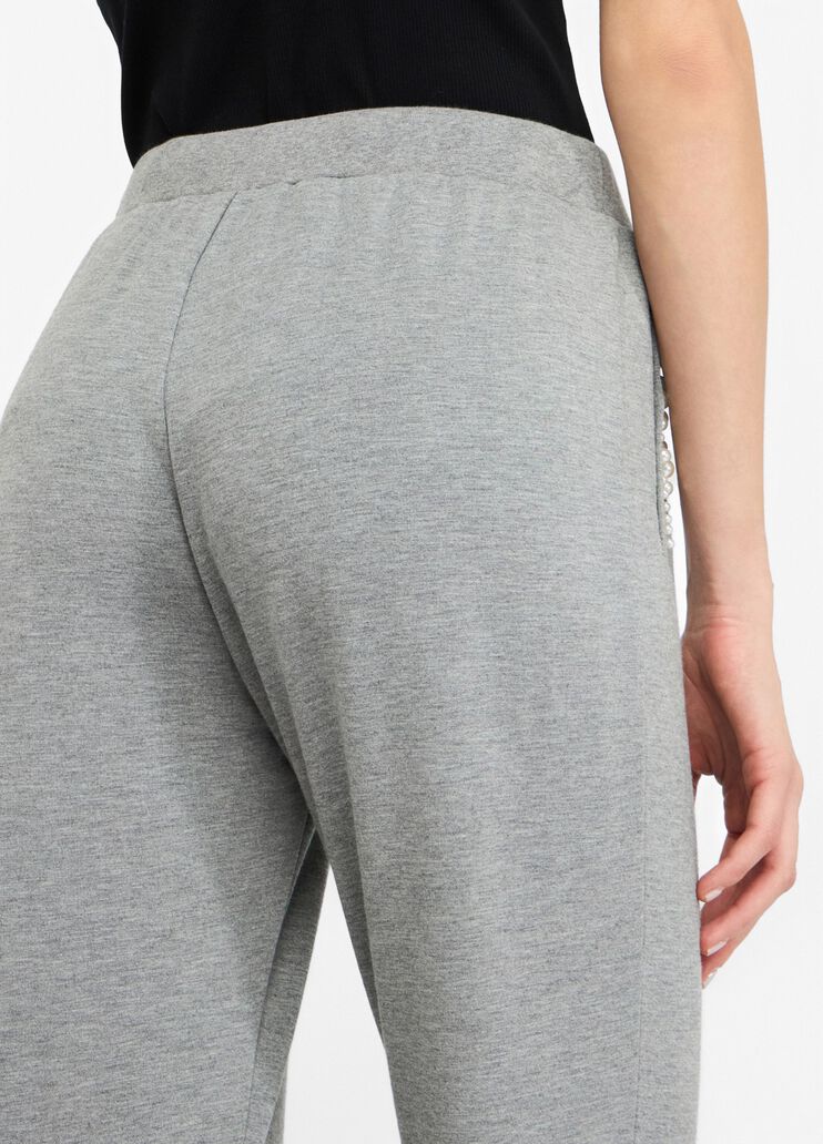 Liu Jo Better jogging trousers light grey Liu Jo - large image number 4 Liu Jo Better jogging trousers light grey Liu Jo - large image number 4