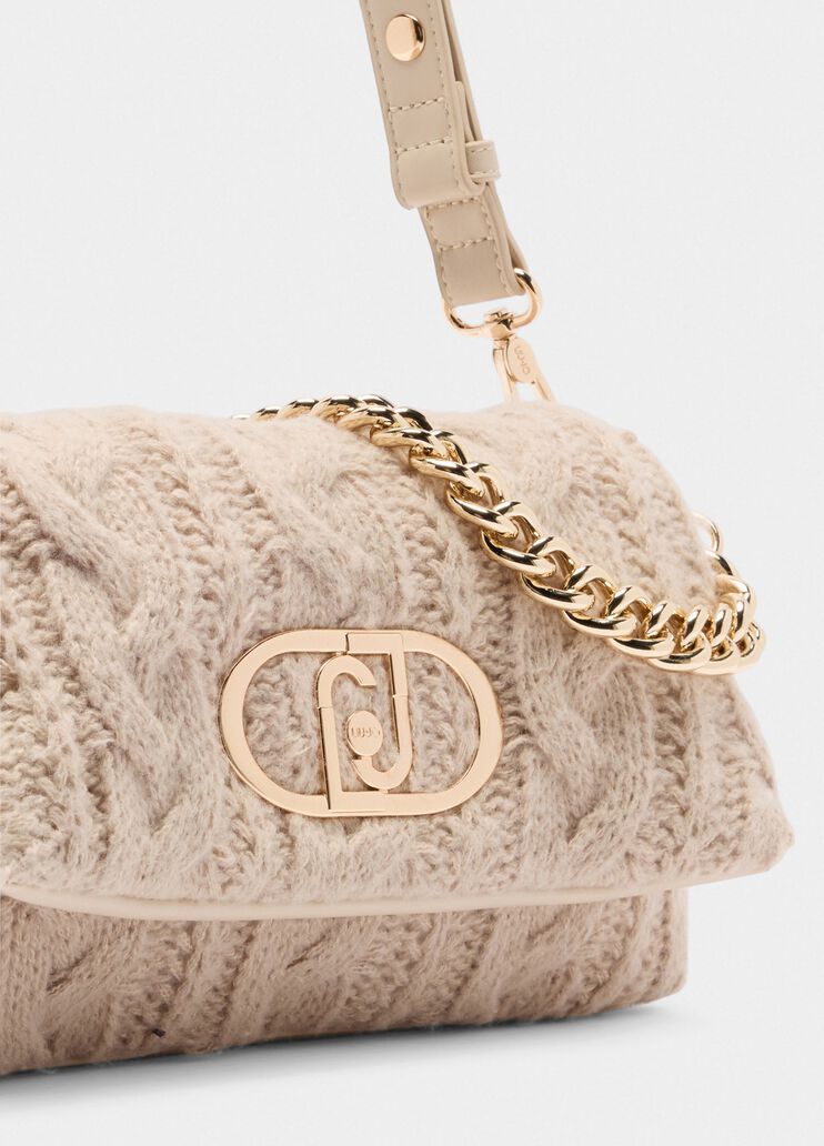 Medium knit LaPuffy bag white Liu Jo - large image number 5 Medium knit LaPuffy bag white Liu Jo - large image number 5