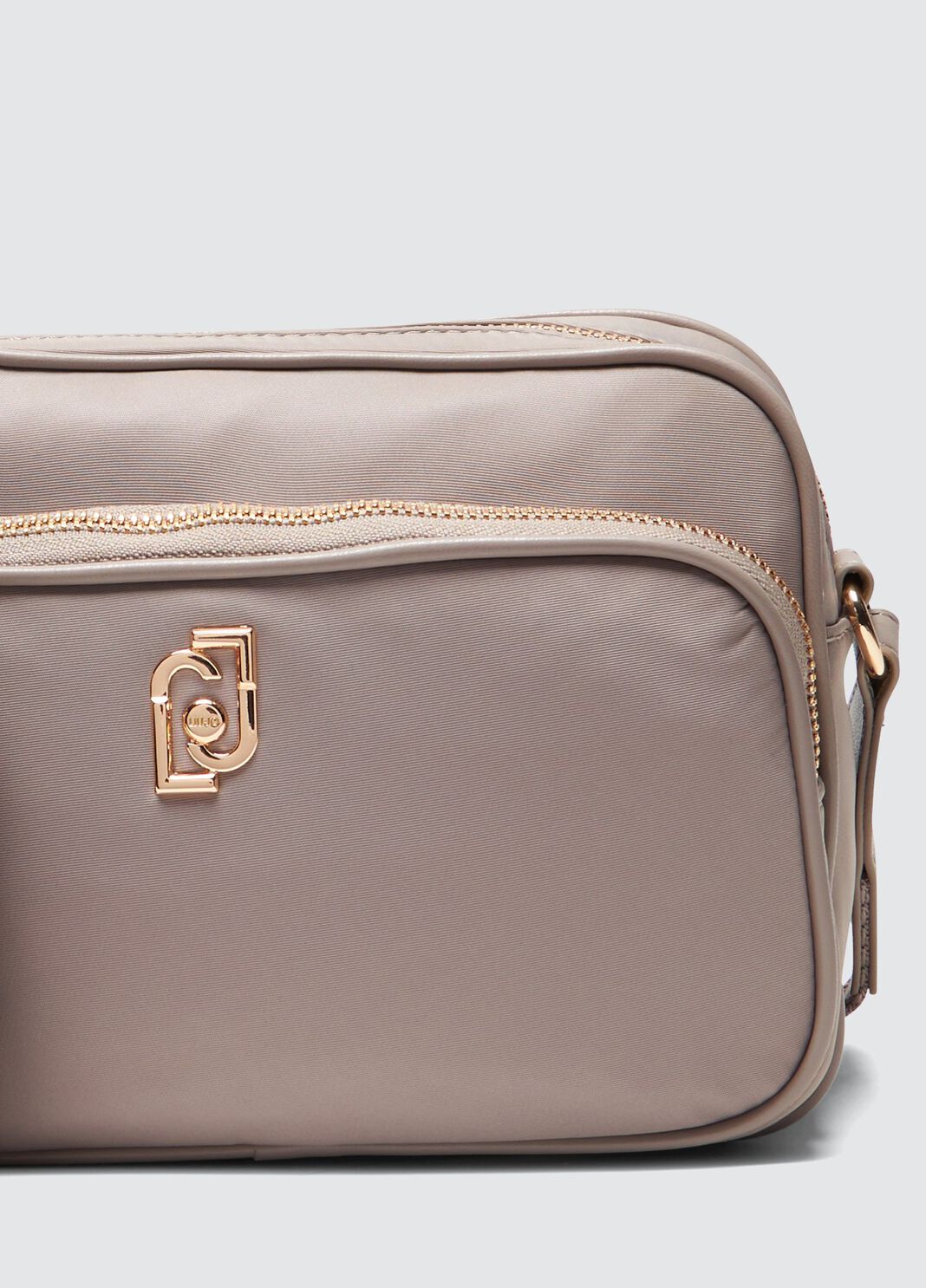 Medium nylon crossbody bag dove grey Liu Jo - large image number 5