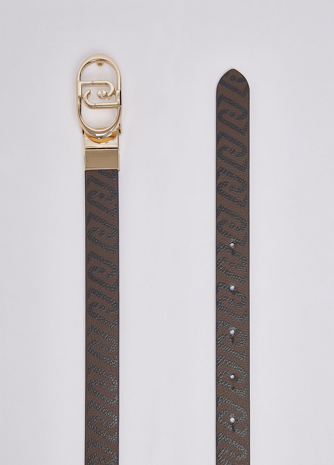 Belt slim reversible dark mocha Liu Jo - large image number 5