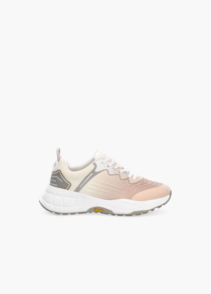 Eco-friendly sneakers powered by Vibram white/pink Liu Jo - large image number 0 Eco-friendly sneakers powered by Vibram white/pink Liu Jo - large image number 0
