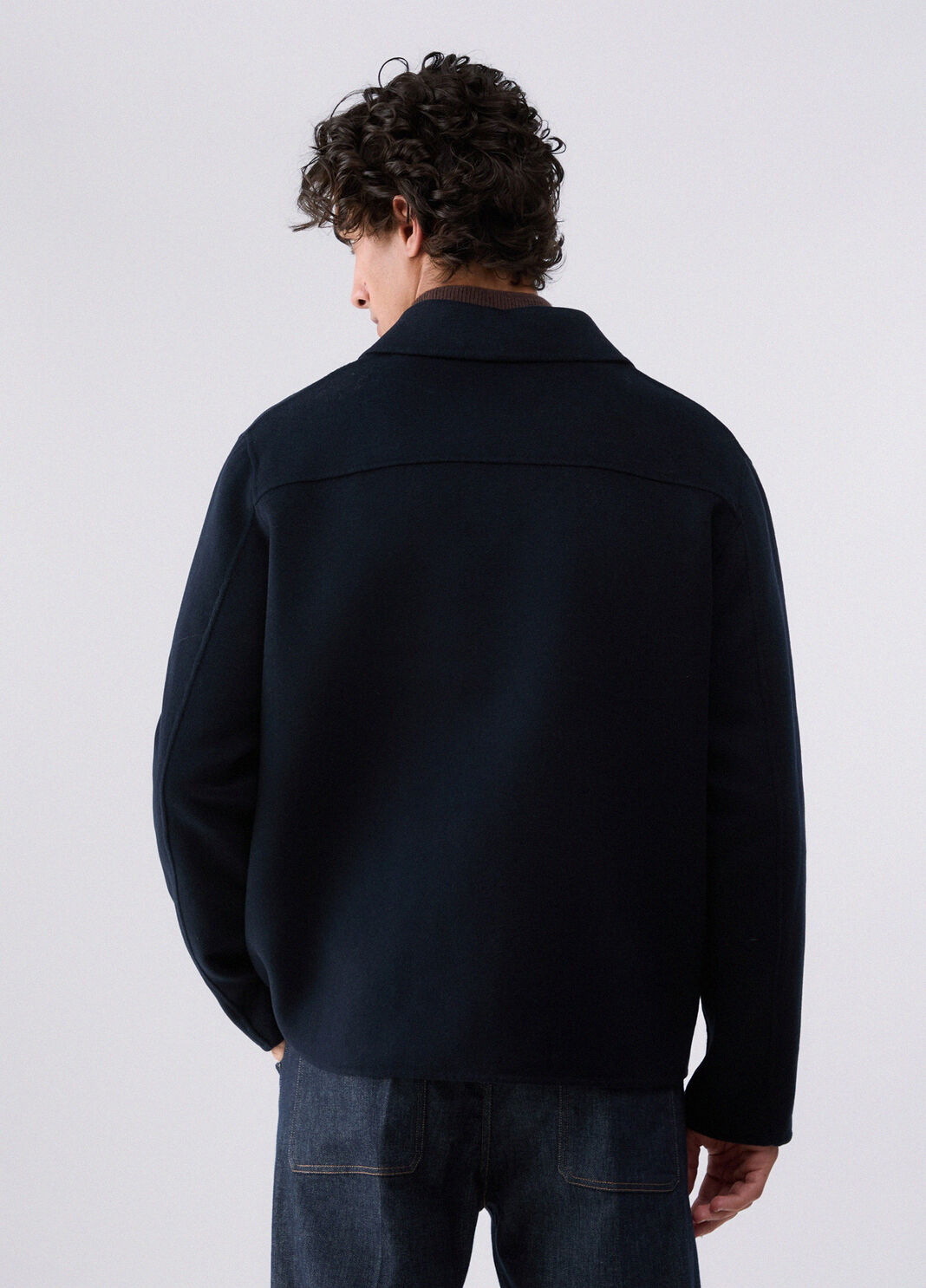 Wool Flannel Jacket dark blue Liu Jo - large image number 1