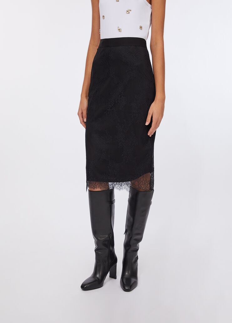 Lace skirt black Liu Jo - large image number 0