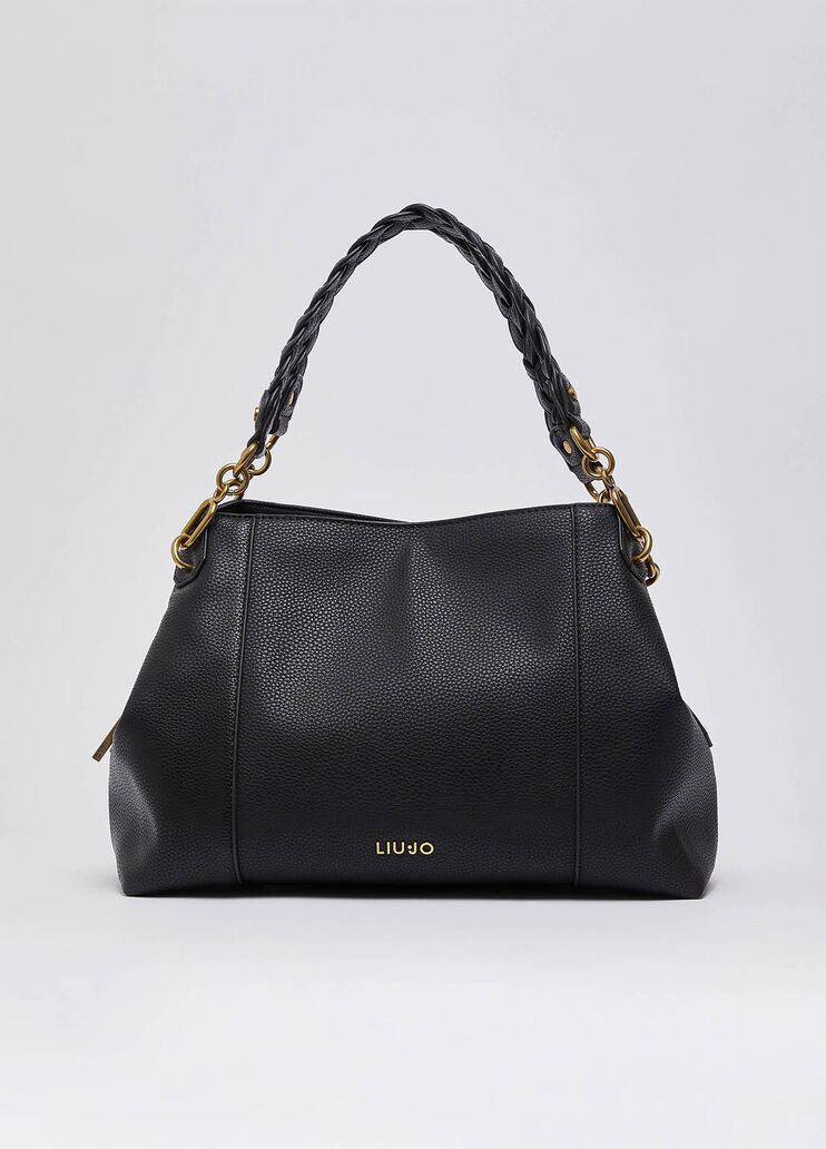 Mittelgro&szlig;e Satchel Bag schwarz Liu Jo - medium