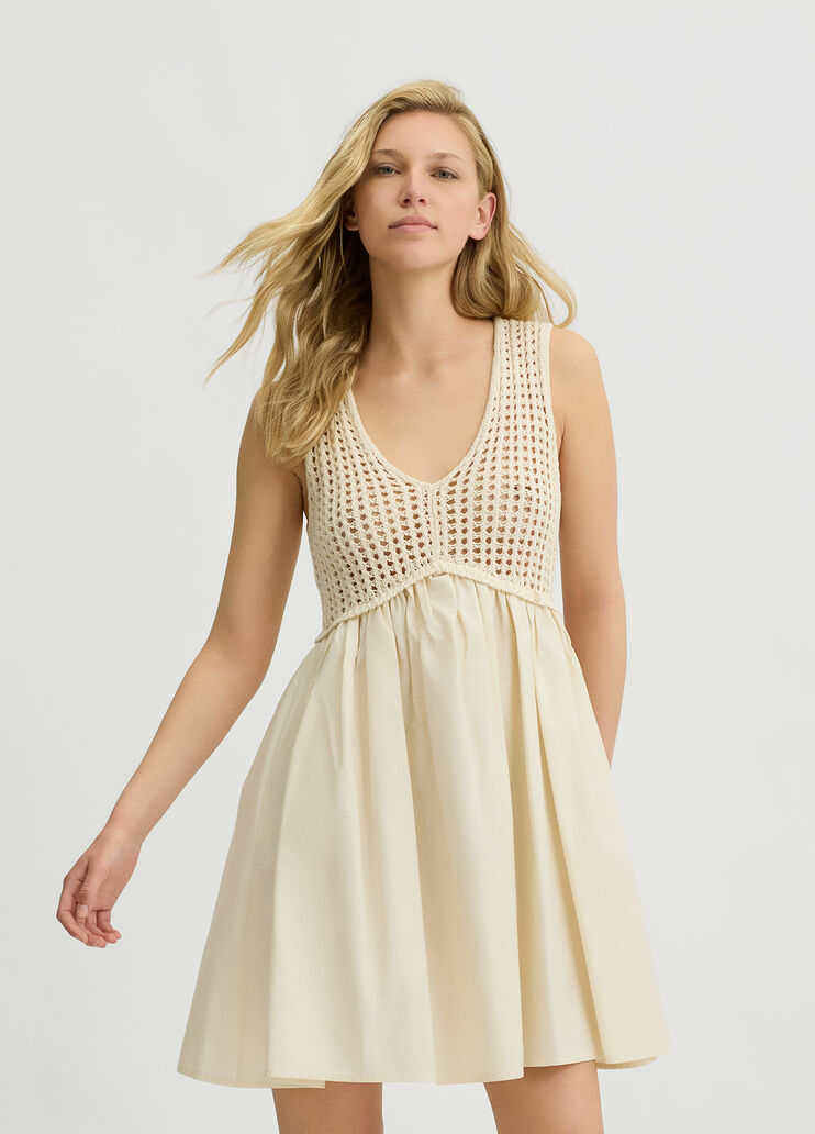 Cotton dress  beige Liu Jo - medium Cotton dress  beige Liu Jo - medium